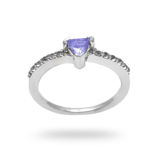 Bague tanzanite argent Prema